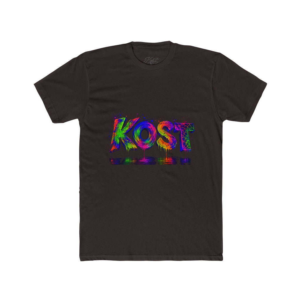 KOST Color-Splatter Tee — Retro Graffiti Graphic T-Shirt