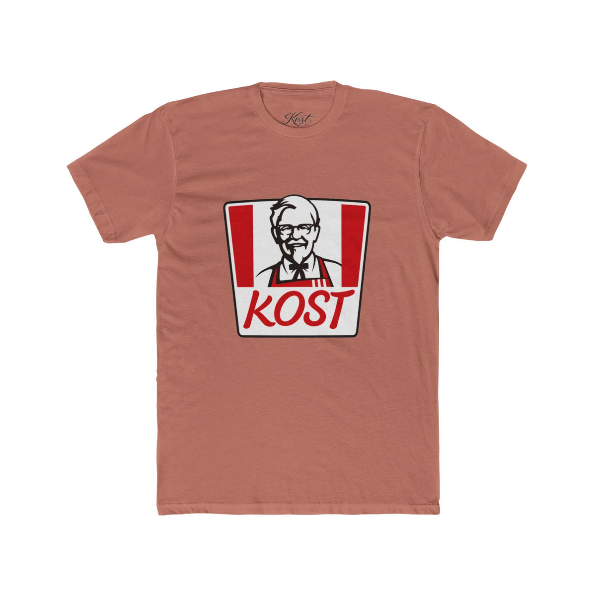 KOST Logo Tee — Retro Fast Food Style Graphic T-Shirt