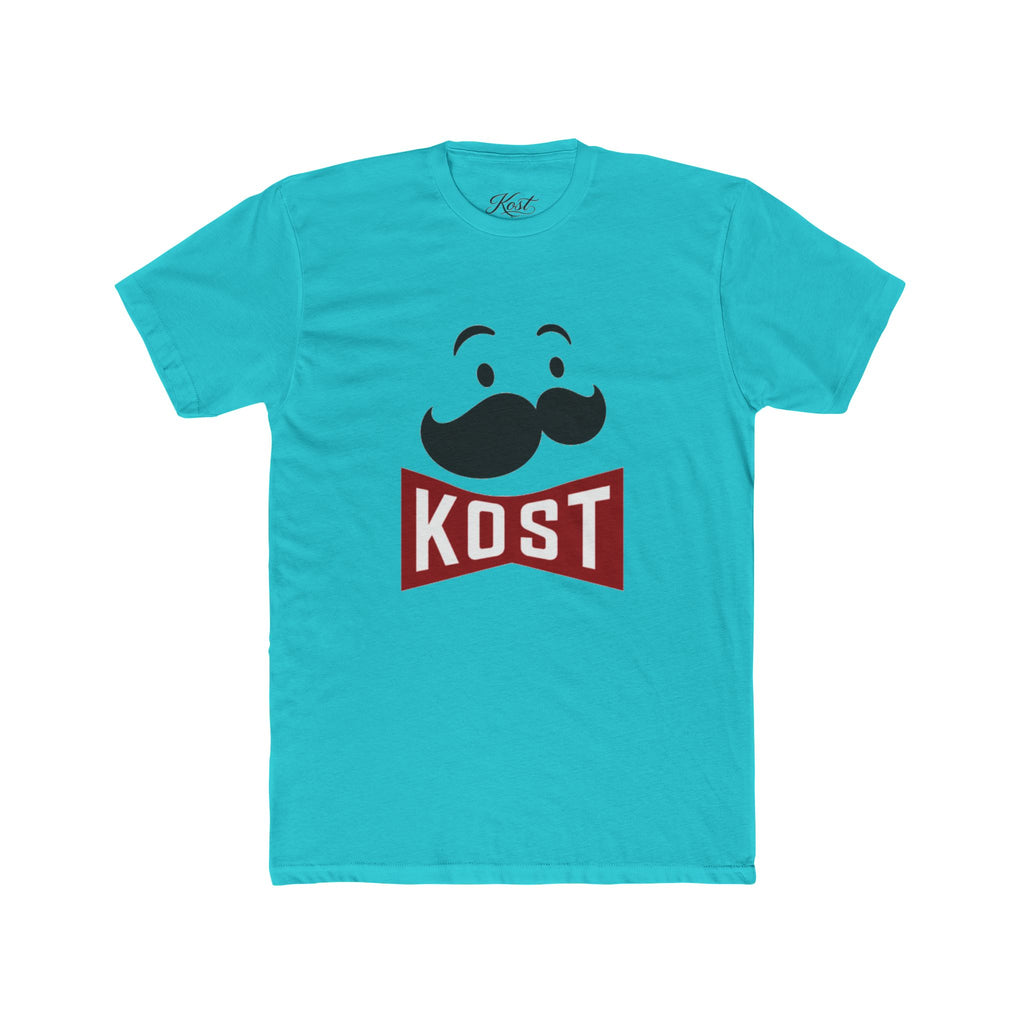 Kost Mustache Logo T‑Shirt — Retro Mascot Tee