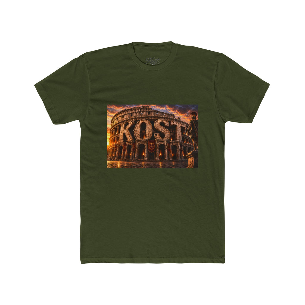 KOST Coliseum Graphic Tee — Vintage Roman Architecture Sunset T-Shirt