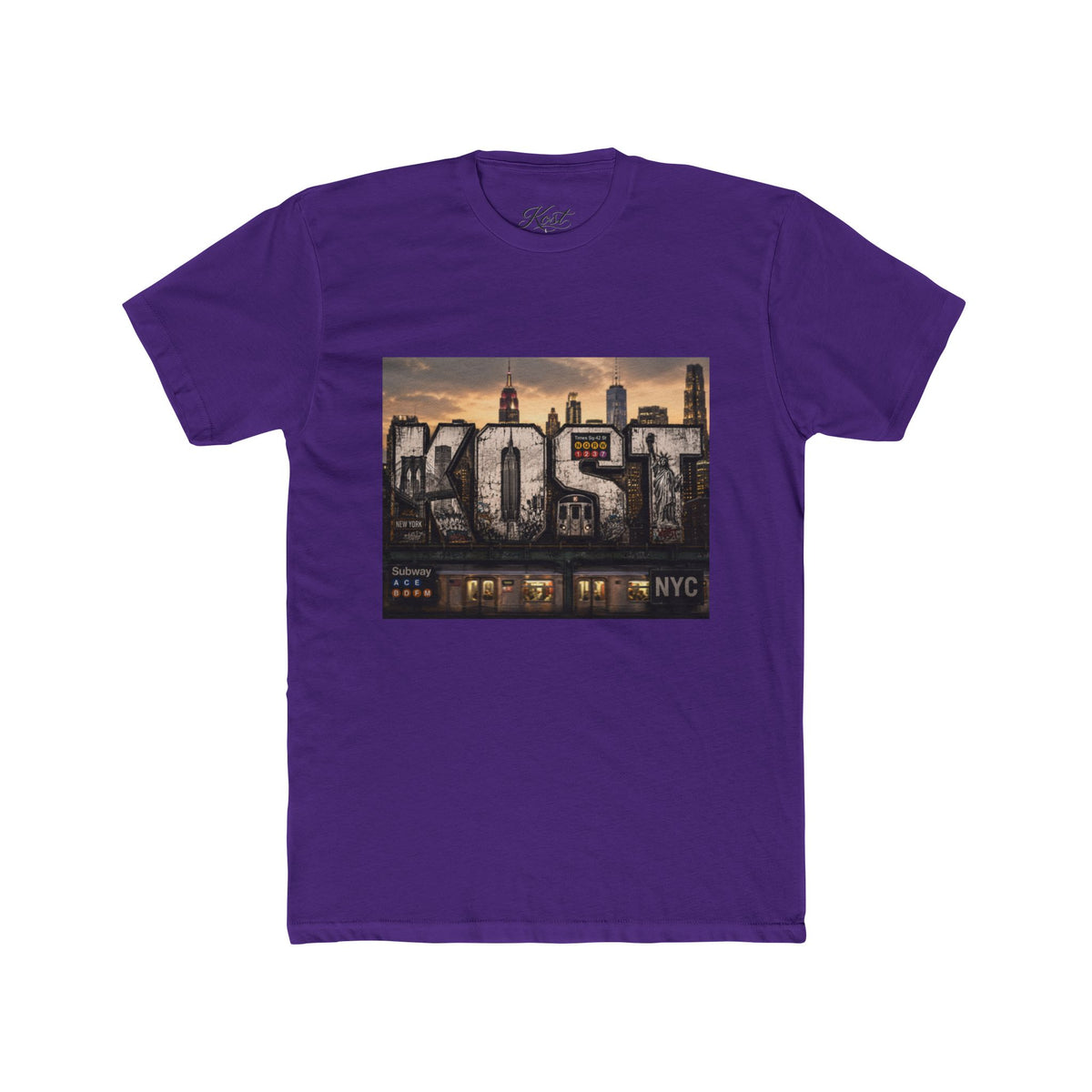 Lost NYC Skyline T‑Shirt — Urban Vintage Cityscape Tee