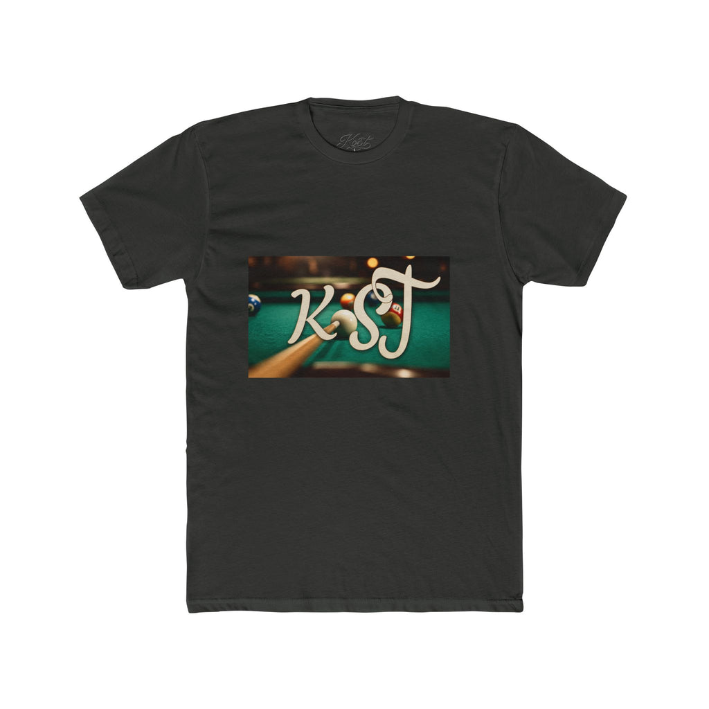 KST Vintage Pool Table Logo Tee — Retro Billiards T-Shirt