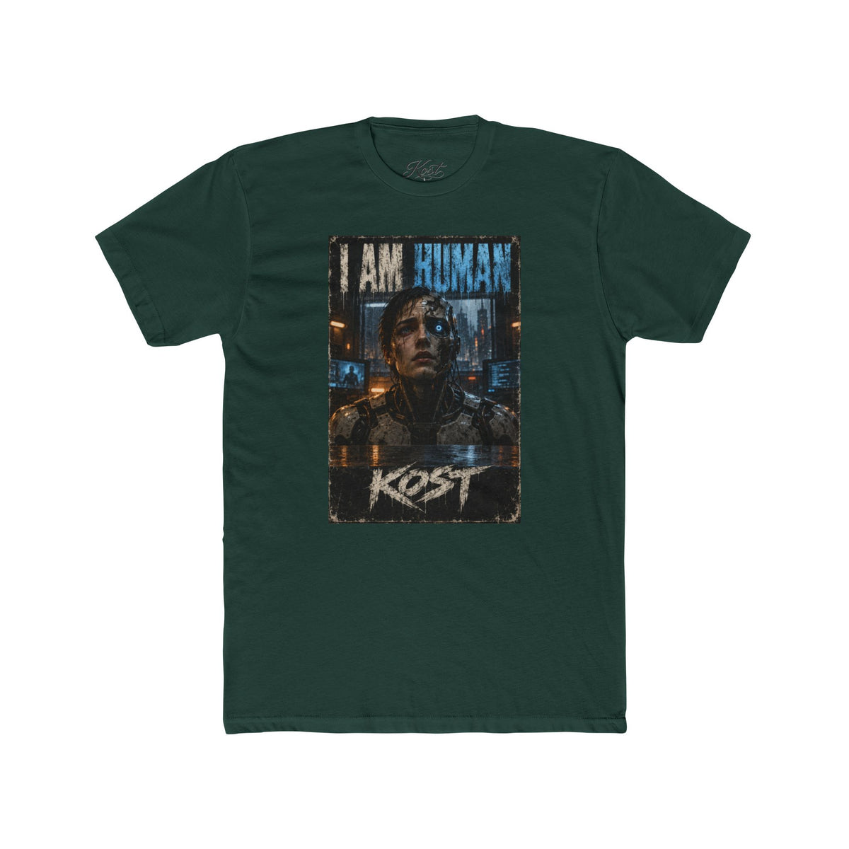 I Am Rüman Graphic Tee – Moody Urban Portrait Shirt