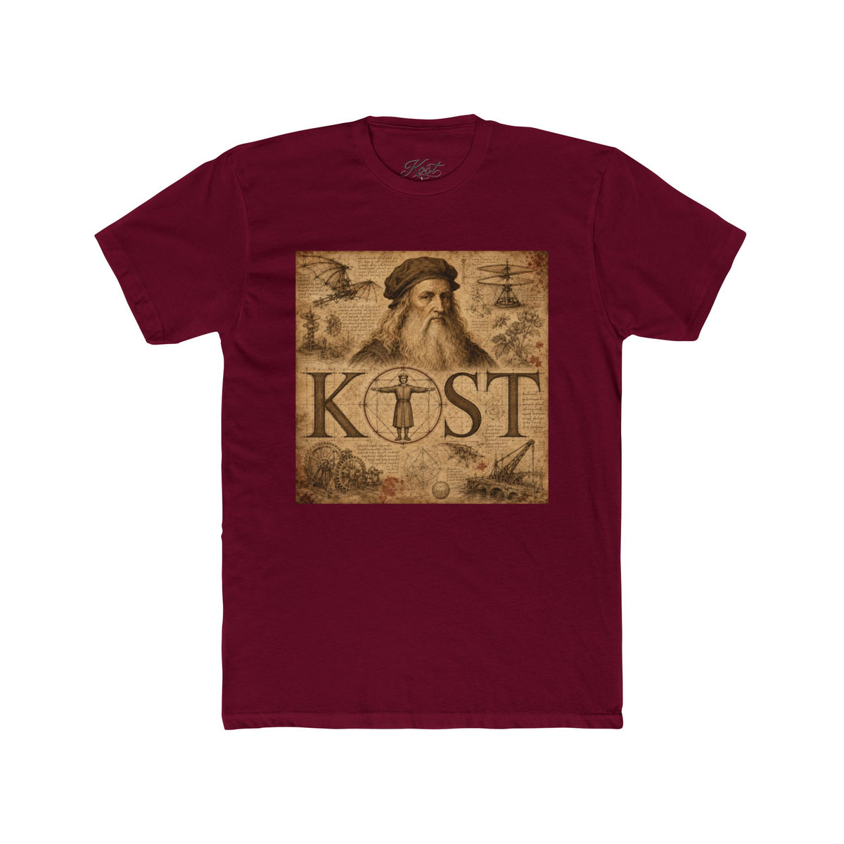 Leonardo Inspired 'KOST' Vintage Art Tee
