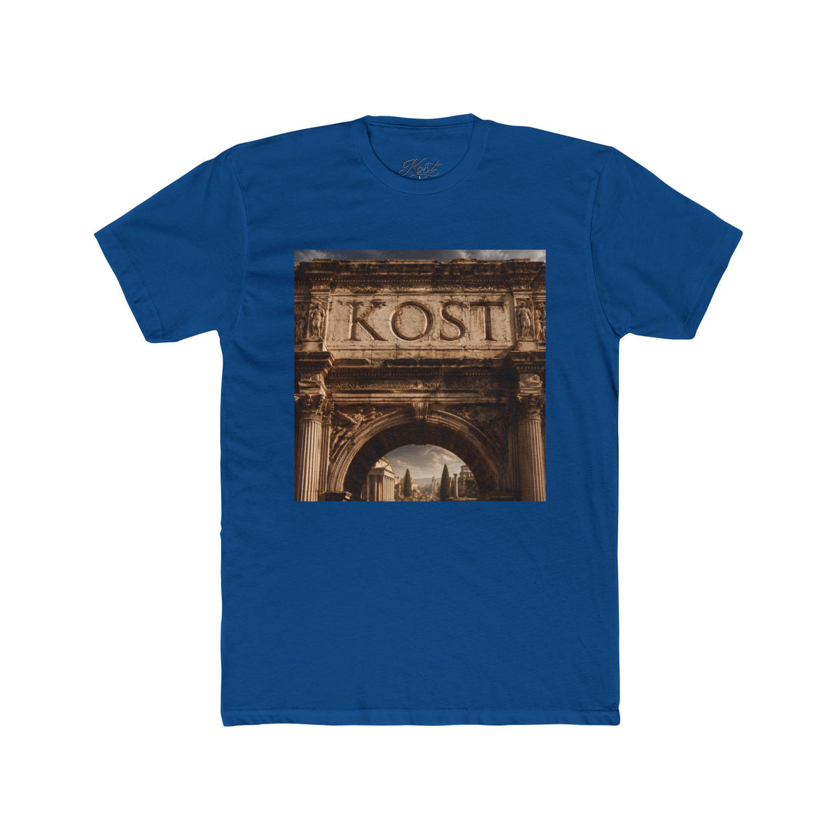 Vintage Roman Arch Tee — 'KOST' Architectural Photo T‑Shirt