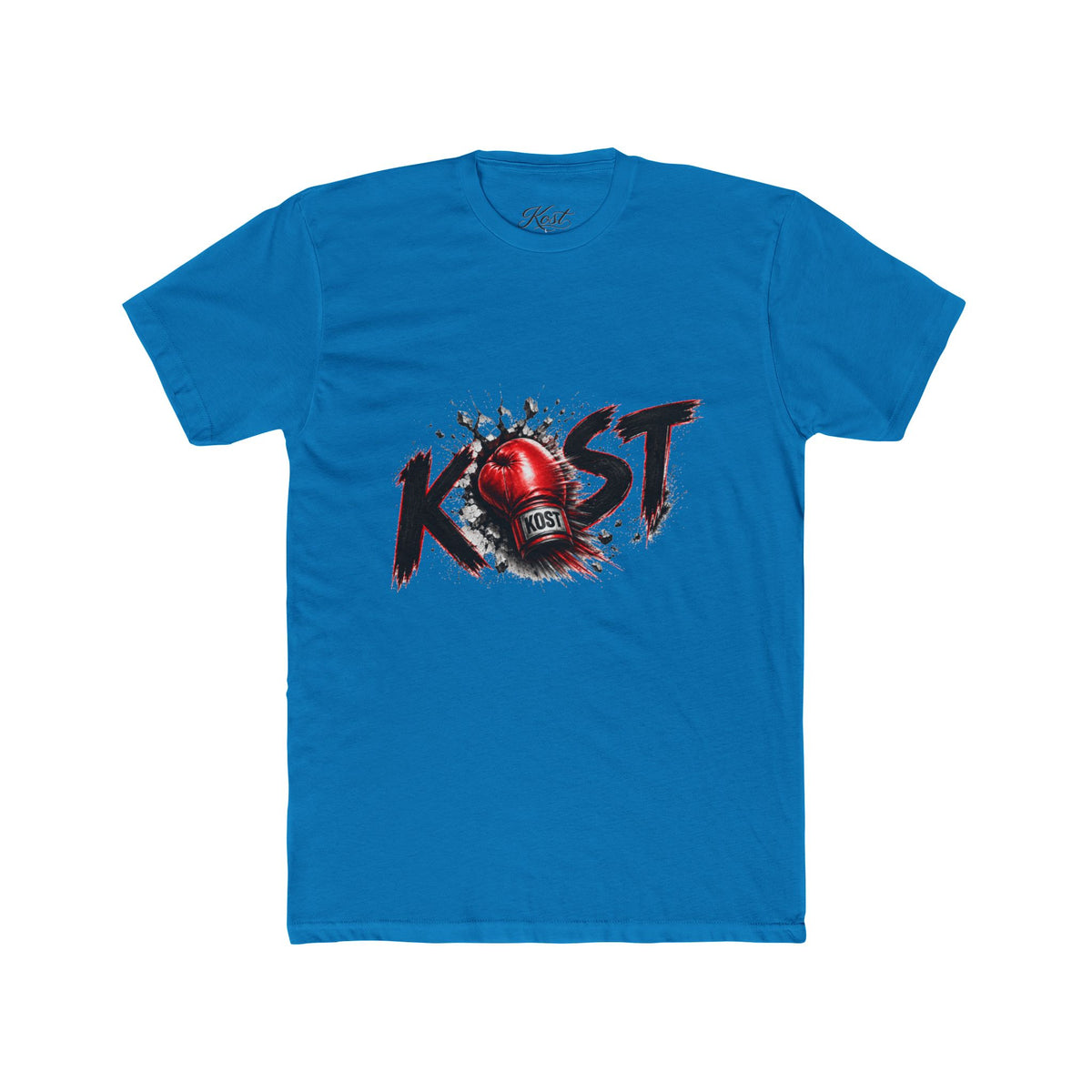 Boxing K.O. Tee — 'K.O.' Red Boxing Glove Graphic Shirt