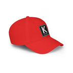 KOST Square Logo Baseball Cap – Low Profile Red Hat