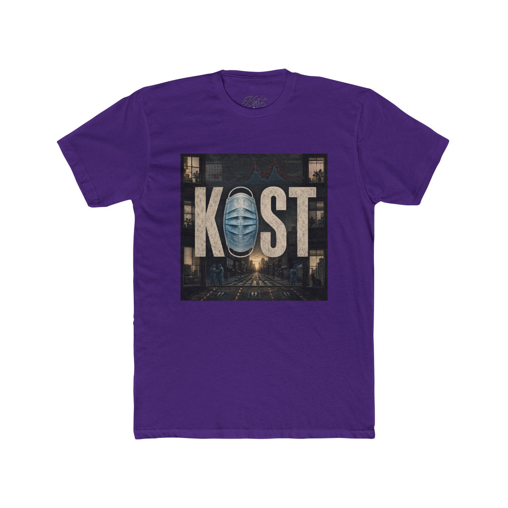 KOST Vintage Microphone Tee — Retro Radio Broadcast Graphic T-Shirt