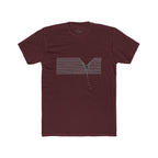 Minimalist V-Neck Optical Illusion T-Shirt