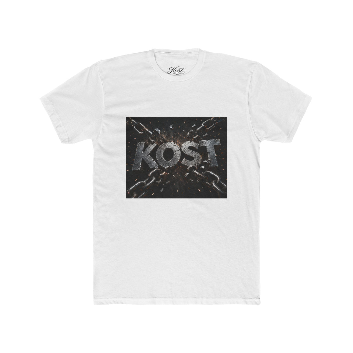 KOST Graphic T-Shirt – Distressed Rock-Inspired Cotton Tee
