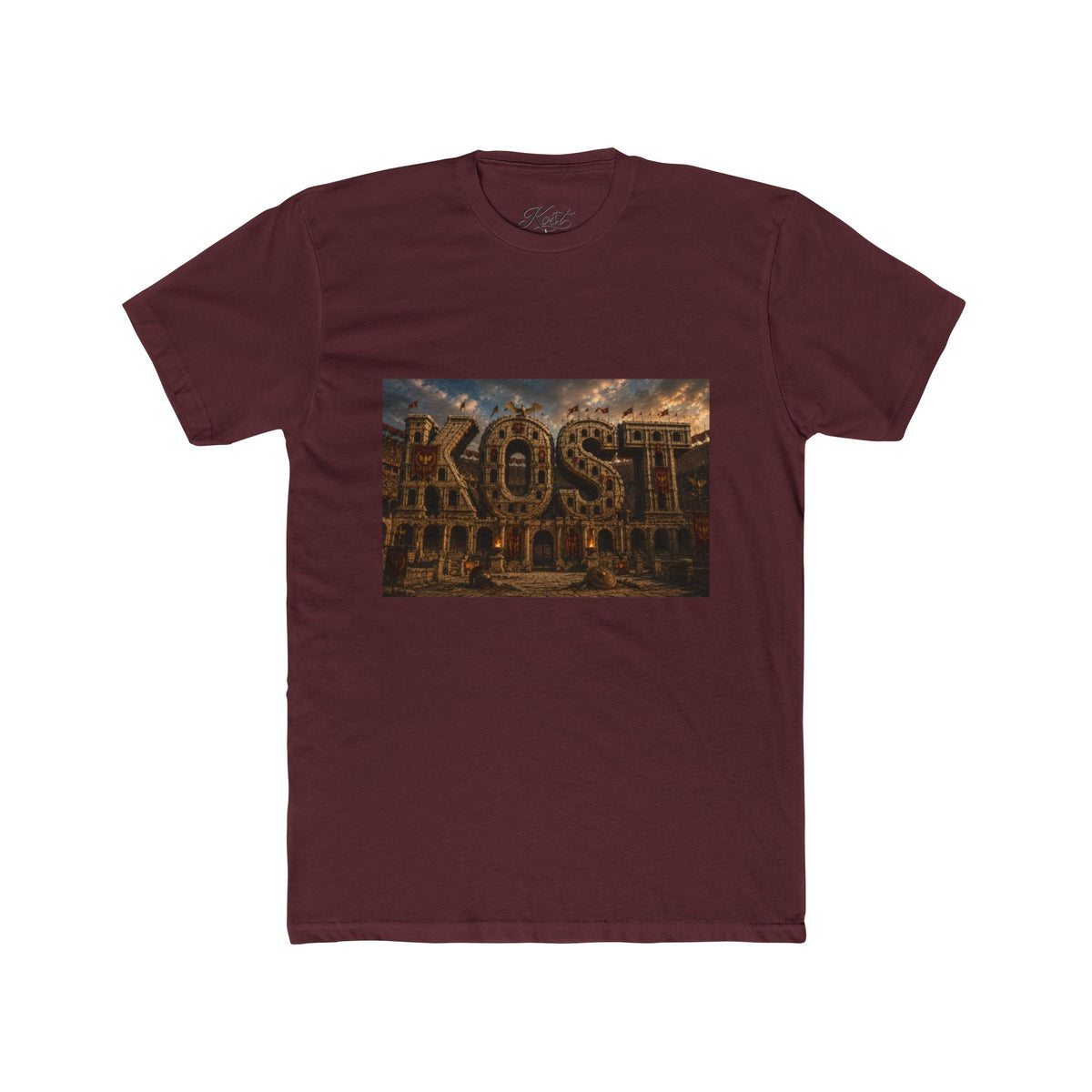 KOST Vintage Neon Sign Tee — Retro Urban Nightlife Graphic T-Shirt