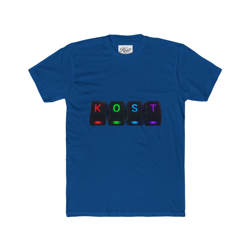 KOST Keyboard Keys Graphic Tee — Retro RGB Gaming T‑Shirt