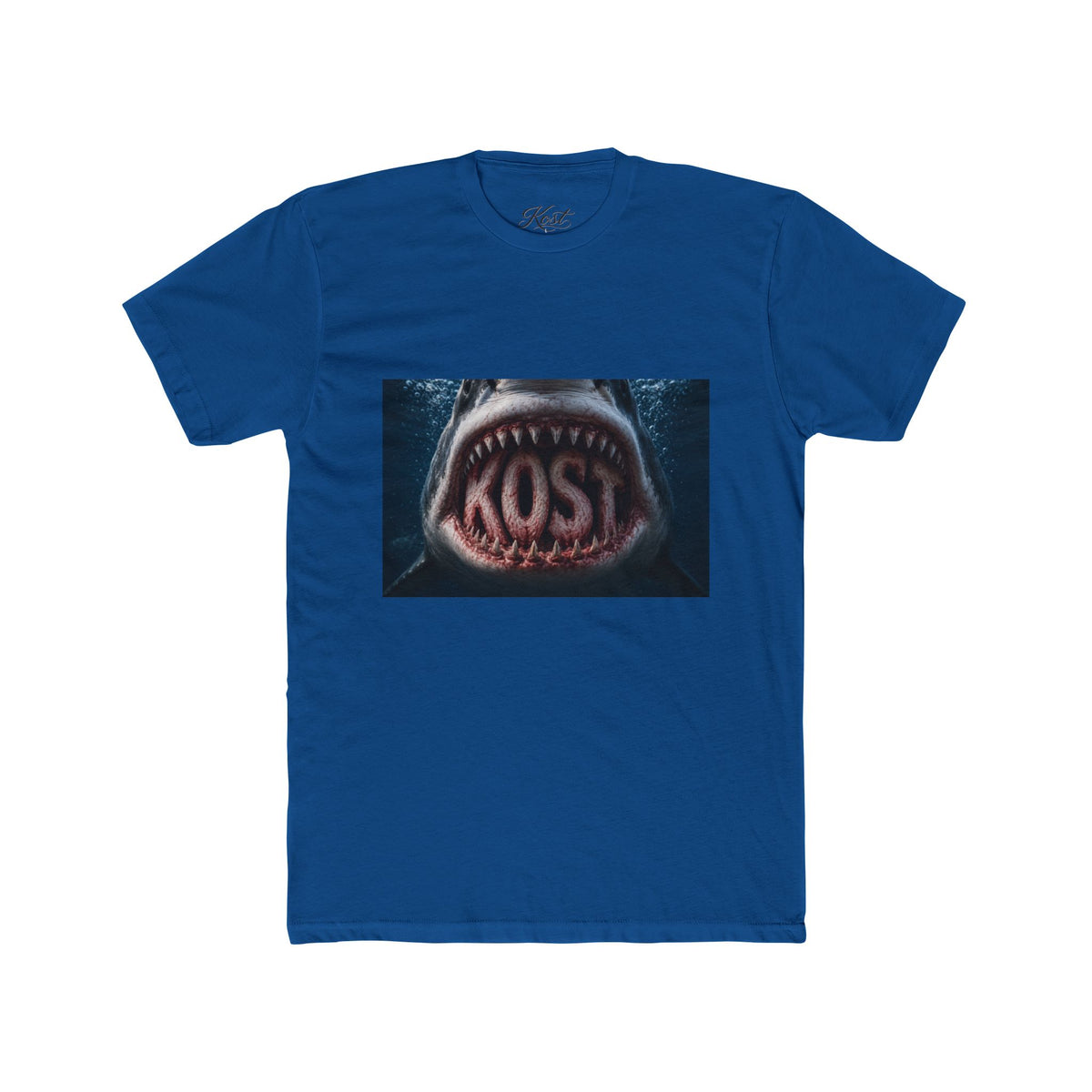 Shark Mouth Graphic Tee – 'KOST' Horror Ocean Shirt