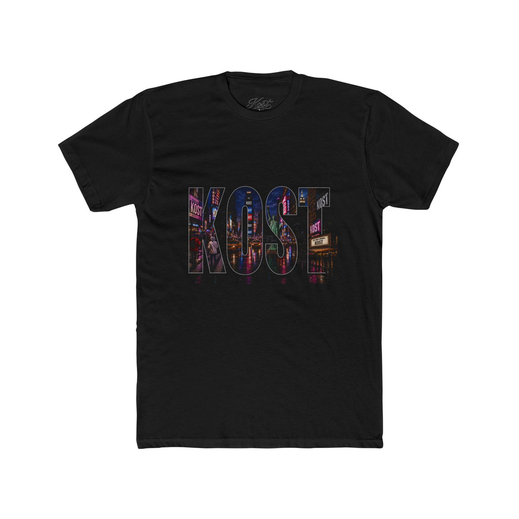 KOSTE Neon City Crew Tee — Vintage Nightlife Graphic T-Shirt