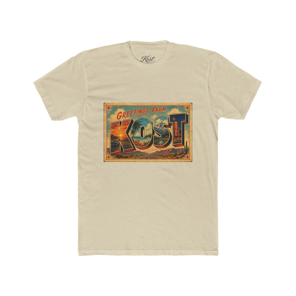 Greetings From KOST Vintage Postcard T-Shirt