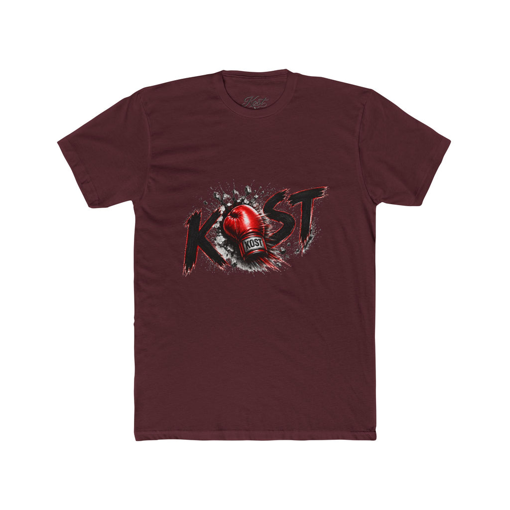 Boxing K.O. Tee — 'K.O.' Red Boxing Glove Graphic Shirt