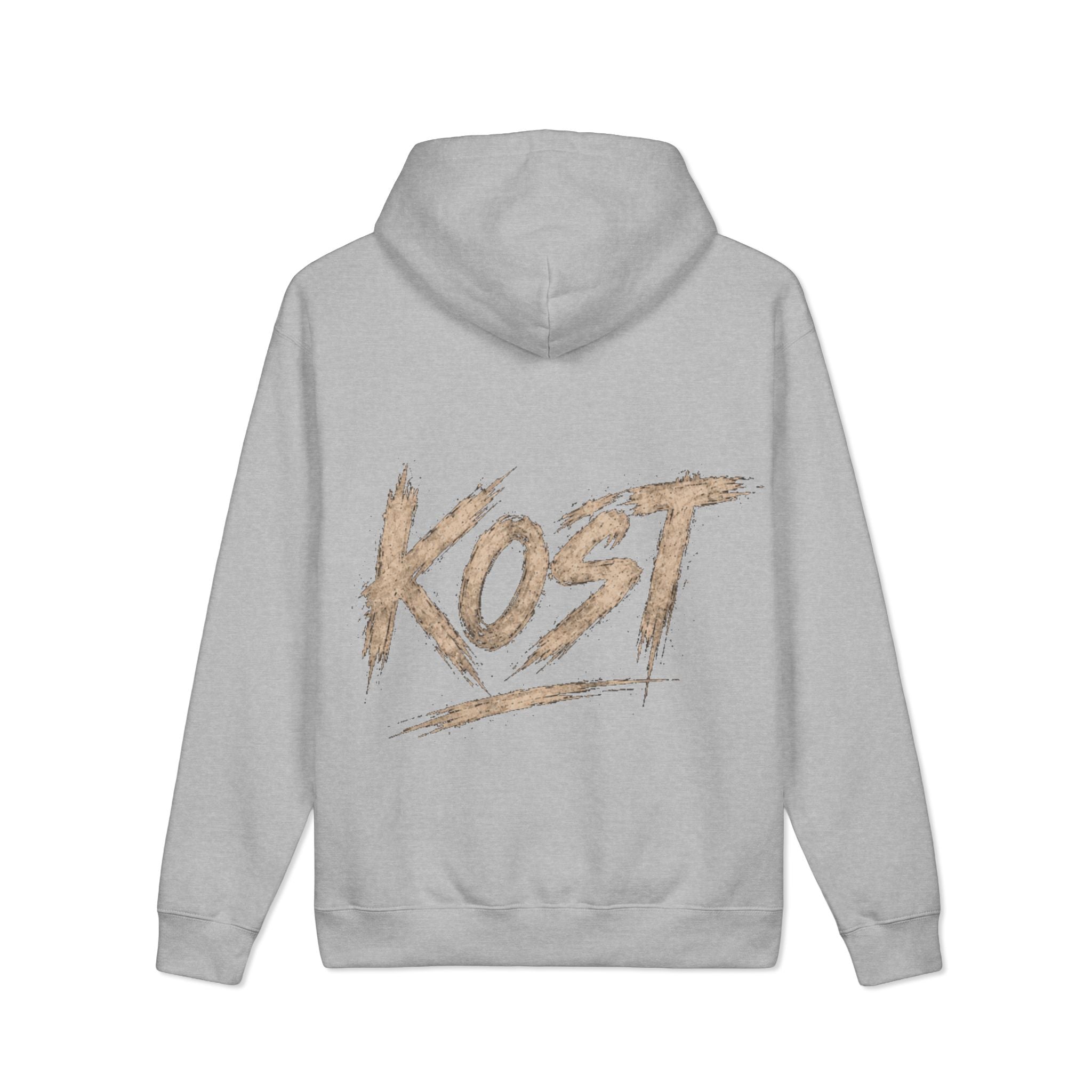 KOST Script Logo Hoodie — Brushed Streetwear Pullover
