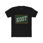 KOST Vintage Collegiate Tee — Retro Green Plaque Graphic