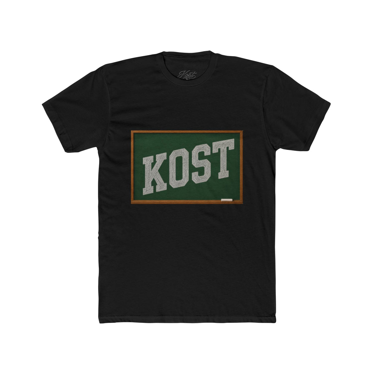 KOST Vintage Collegiate Tee — Retro Green Plaque Graphic