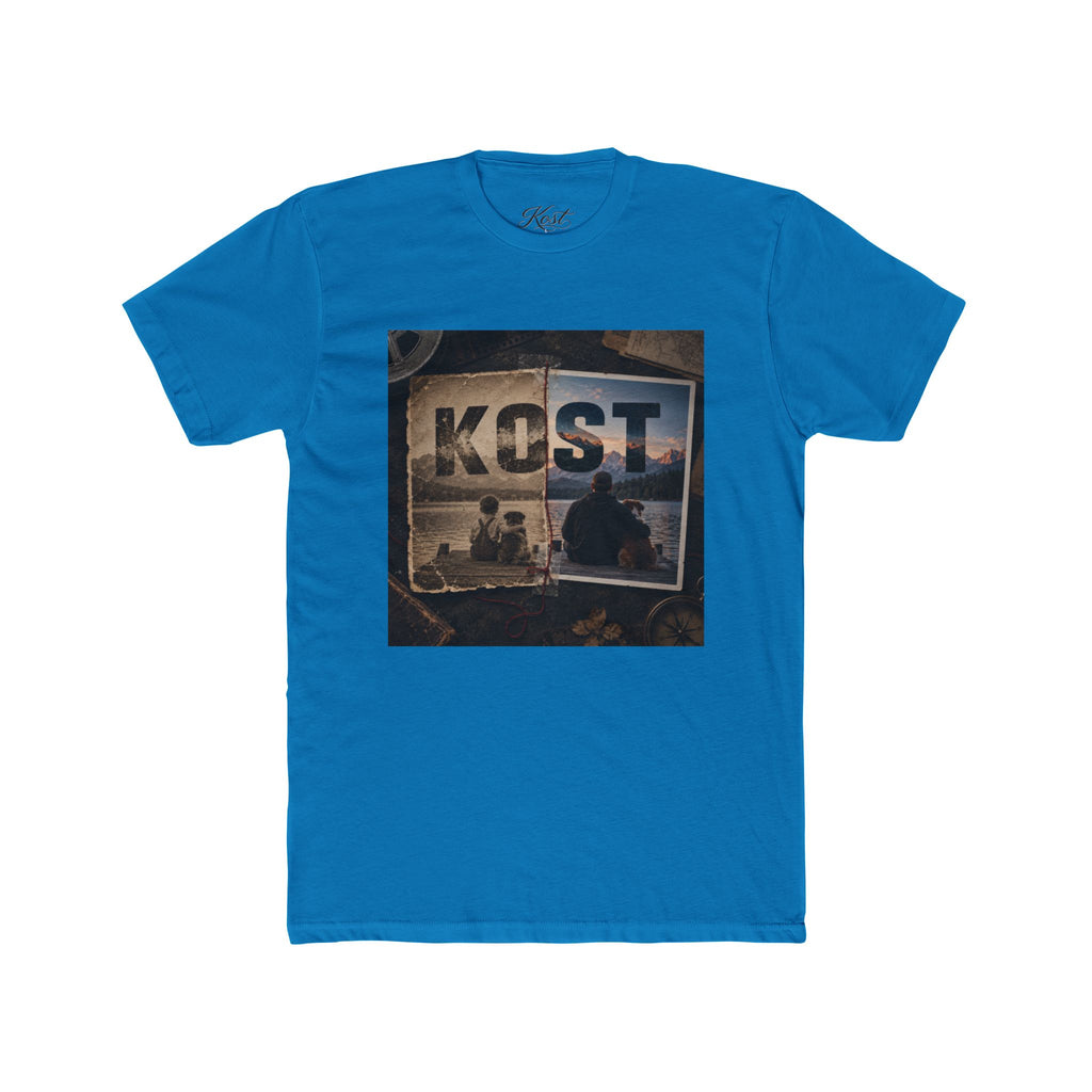 KOST Vintage Collage Tee — Retro Roadtrip Graphic T-Shirt