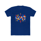 Lost Geometric Tee — Colorful Abstract Graphic T-Shirt