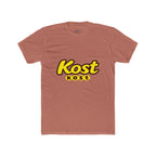 Kost Logo Tee — Retro Yellow Script Graphic T-Shirt