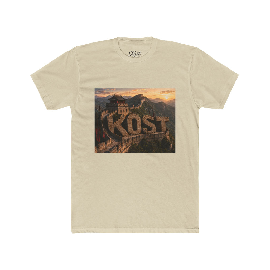 KOST Mountain Scenic Graphic Tee — Vintage Sunset Landscape T-Shirt
