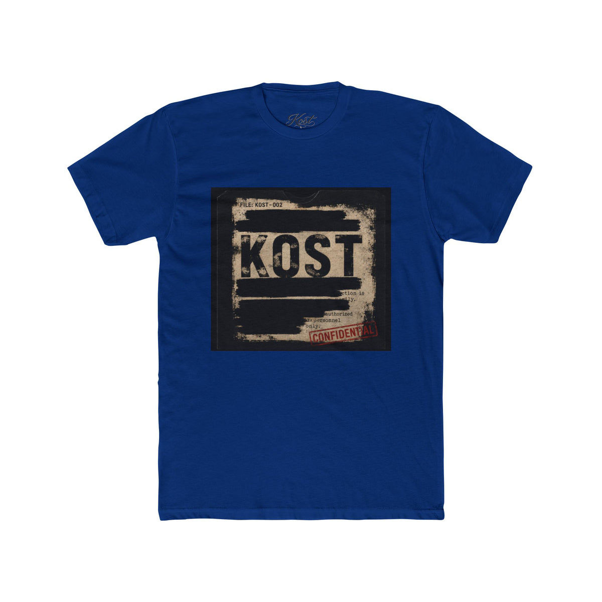 KOST Vintage Stamp Tee — Retro Graphic Cotton T-Shirt