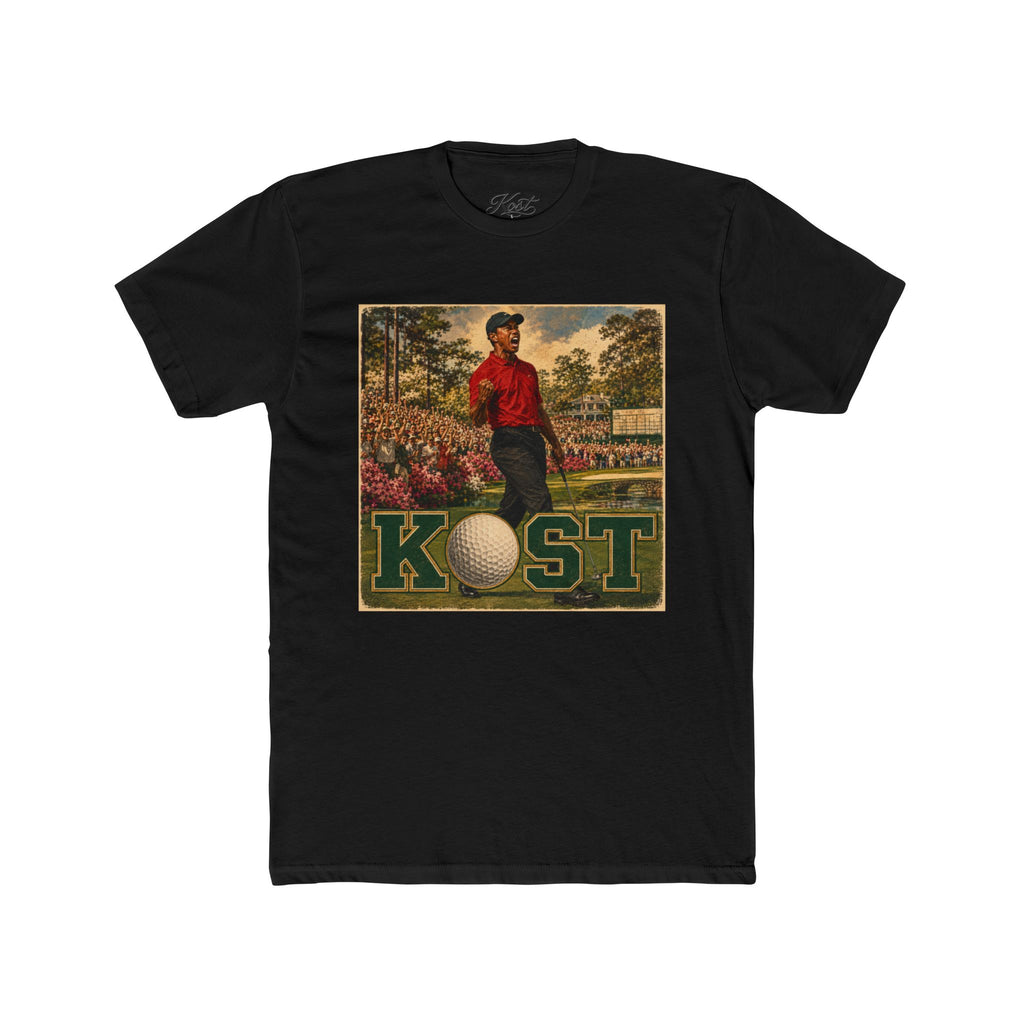 Golf Vintage Poster T-Shirt — KOST Retro Golfer Graphic Tee