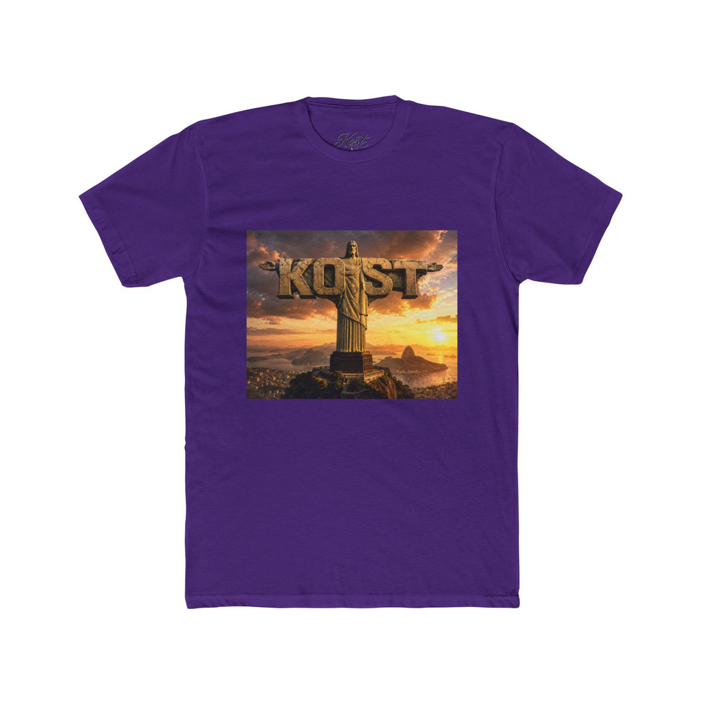 Christ the Redeemer Sunset T-Shirt – KOST Scripture Graphic Tee