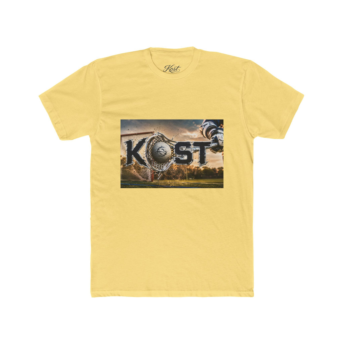 KOST Vintage Soccer Graphic Tee — Retro Football Stadium Design