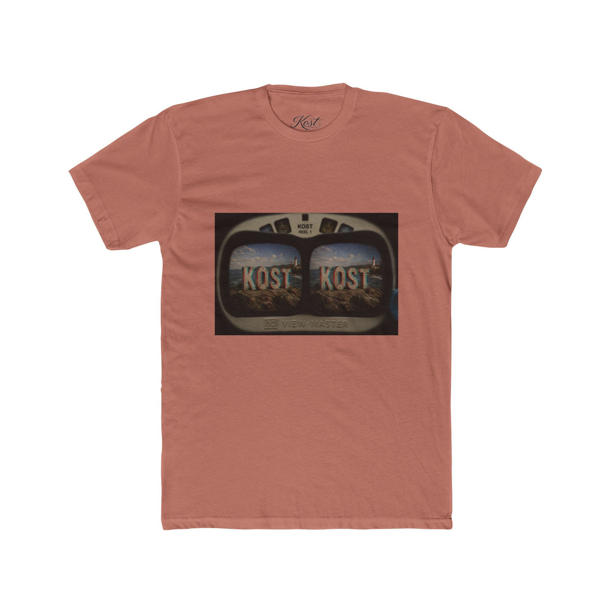 KOST Retro Stereo Tee — Vintage Radio Graphic T-Shirt
