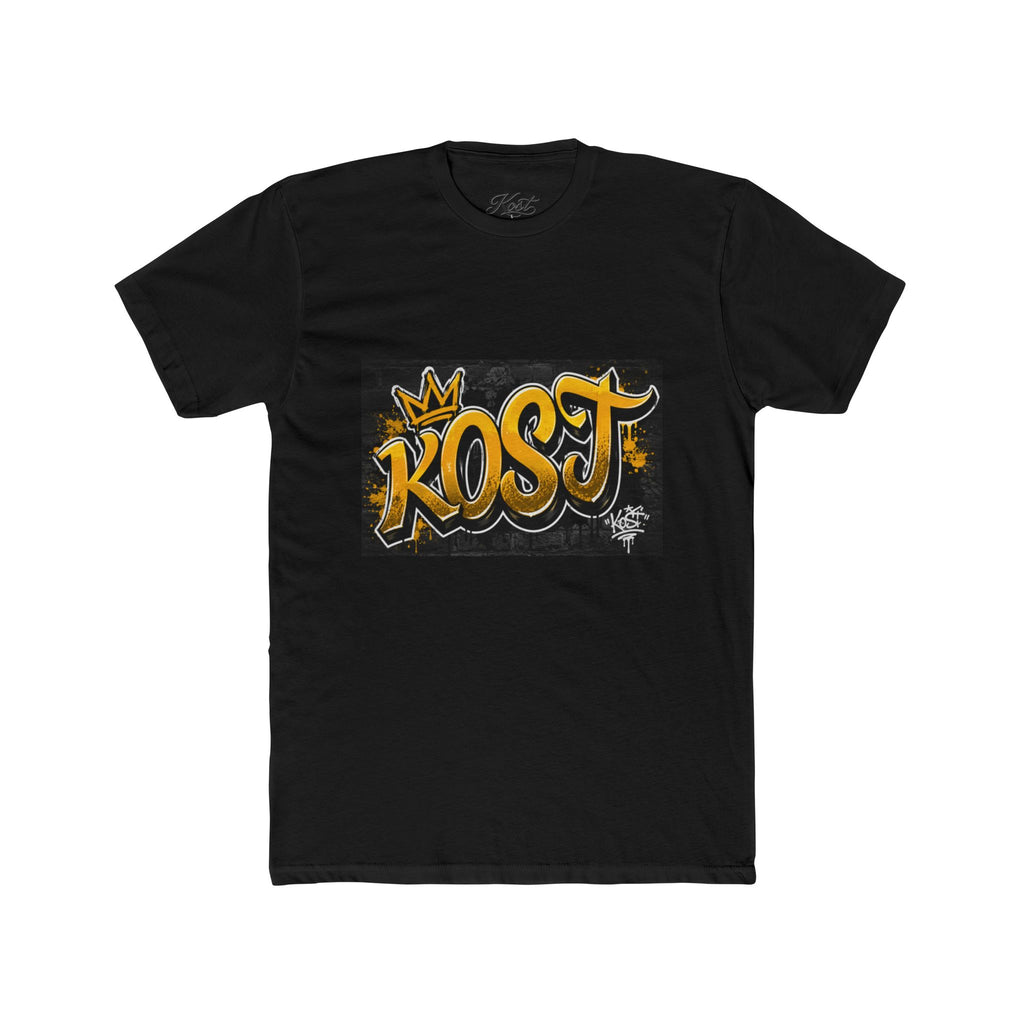 KOST Graffiti Logo Tee — Streetwear Urban Crown Graphic T-Shirt