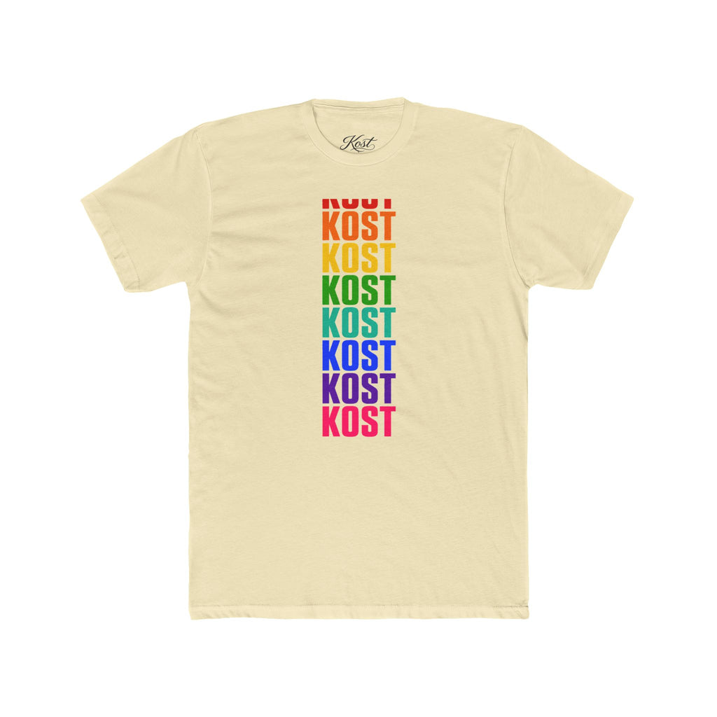 KOST Rainbow Vertical Text Tee