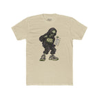 Skull Hood Crew Tee — Grunge Streetwear Graphic T-Shirt with 'Kost' Design