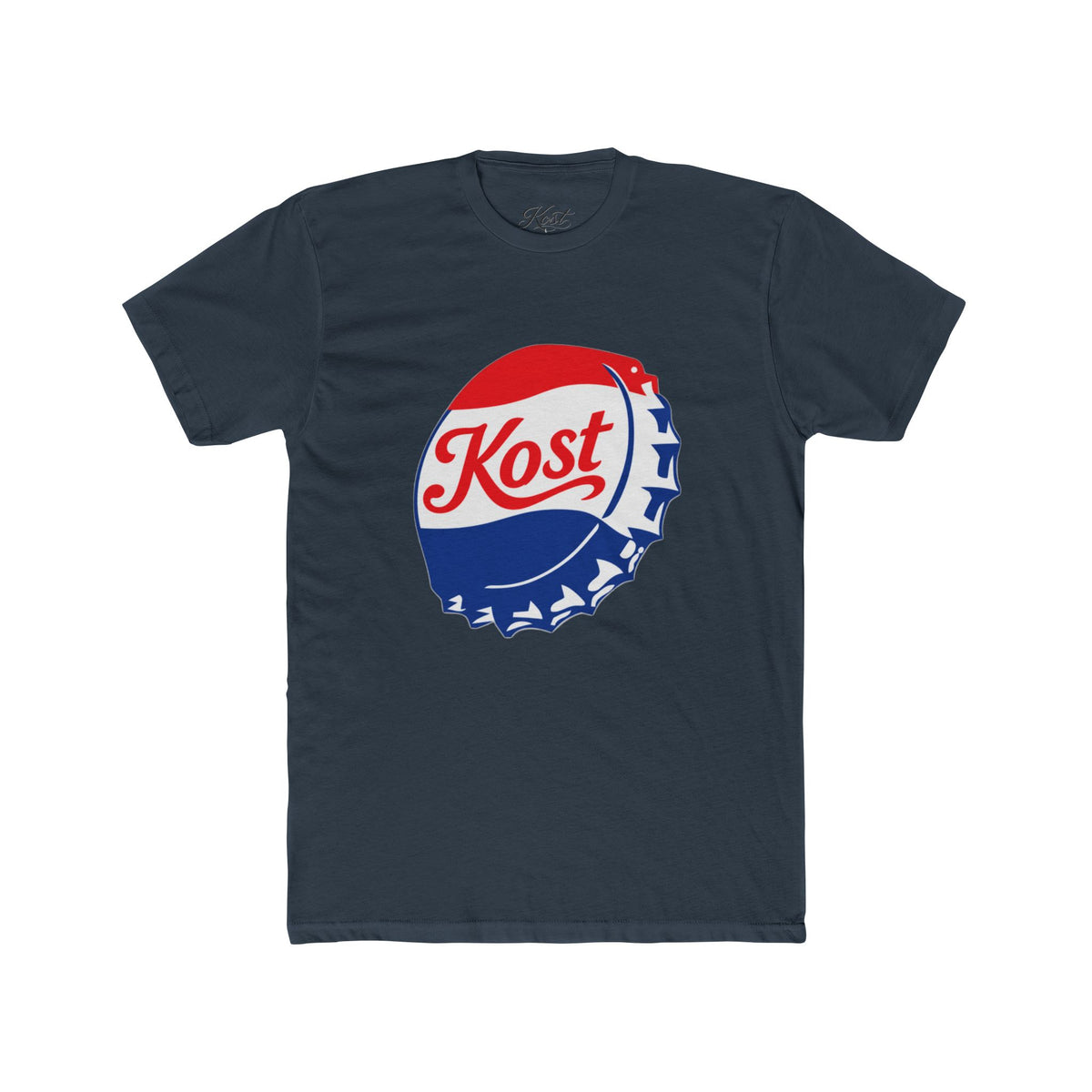 Retro 'Kost' Bottle Cap Tee - Vintage Soda Logo T-Shirt