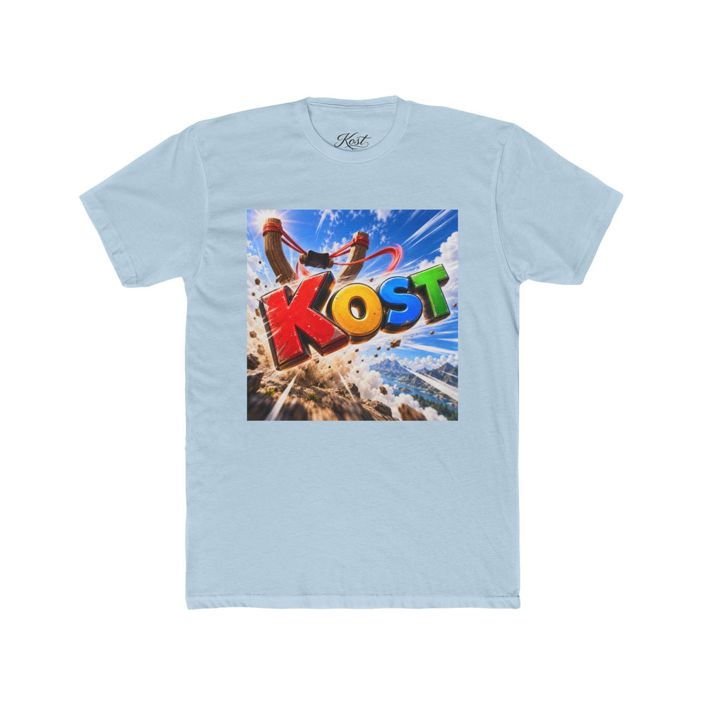 KOST Colorful Surf Graphic Tee — Beach Vibe Retro Logo T-Shirt