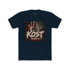 T-Shirt — KOST "I'm Not Al" Graphic Tee (Handprint Horror Design)