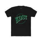 KOST Vintage Logo Tee — Green Retro Circle Graphic T-Shirt