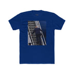 Vintage Skate Stairs Photo Tee — KOST Logo Graphic Crew Shirt