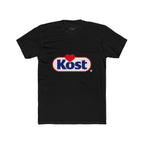 Kost Logo Heart Graphic Tee — Retro Brand-Inspired Cotton T-Shirt