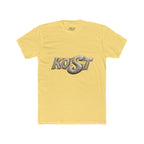 KOST Metallic Logo Tee - Retro Chrome Graphic T-Shirt