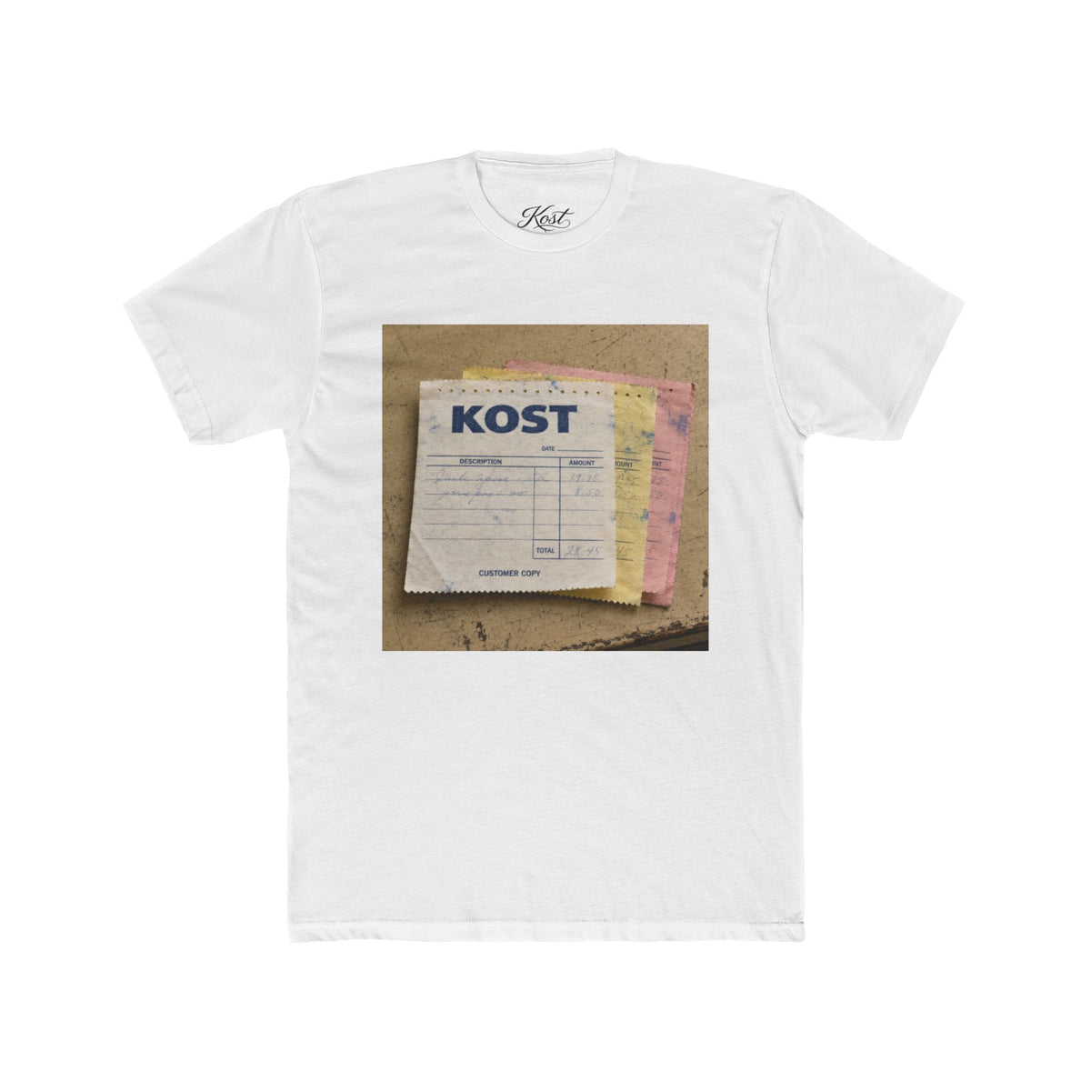 KOST Receipt Graphic T-Shirt