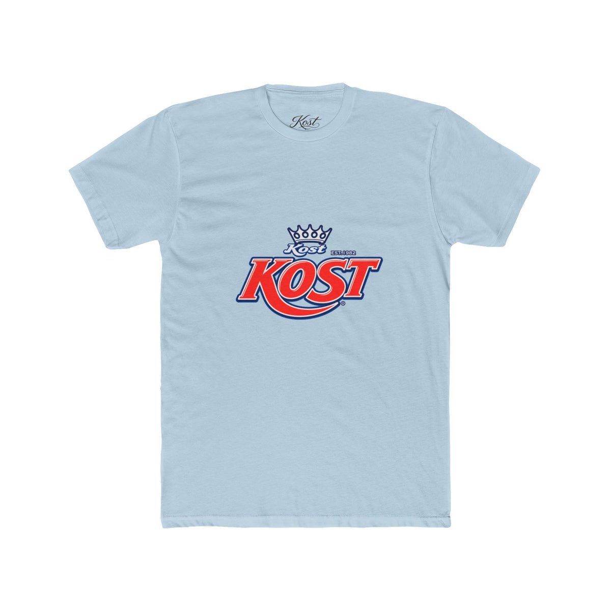 KOST Retro Logo Tee — Classic Crowned Graphic Cotton T-Shirt
