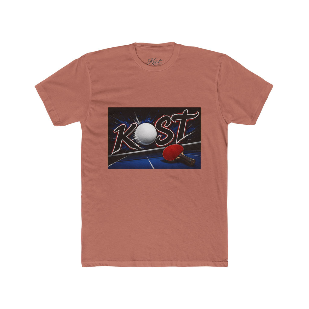 Retro Ping Pong Tee — 'Kost' Table Tennis Graphic T-Shirt