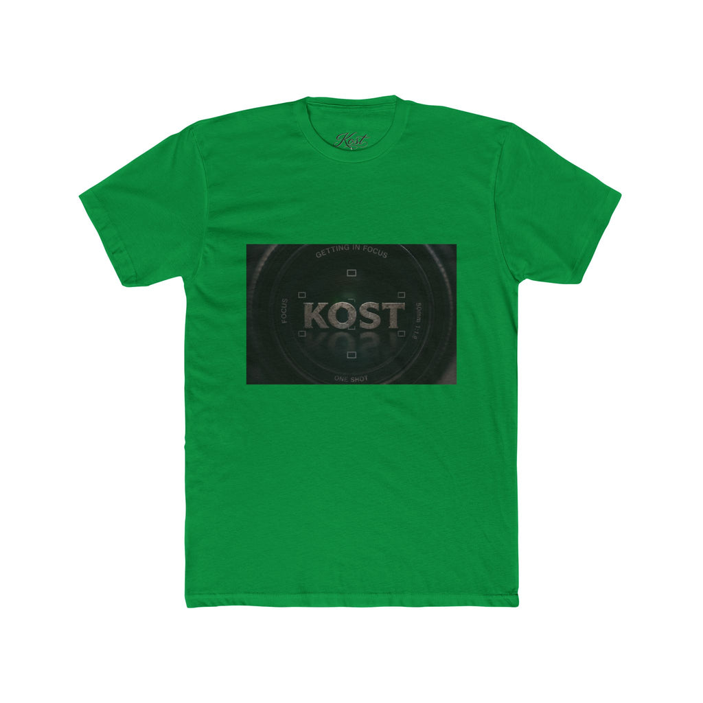 KOST Logo Tee — Minimalist Black Graphic Cotton T‑Shirt