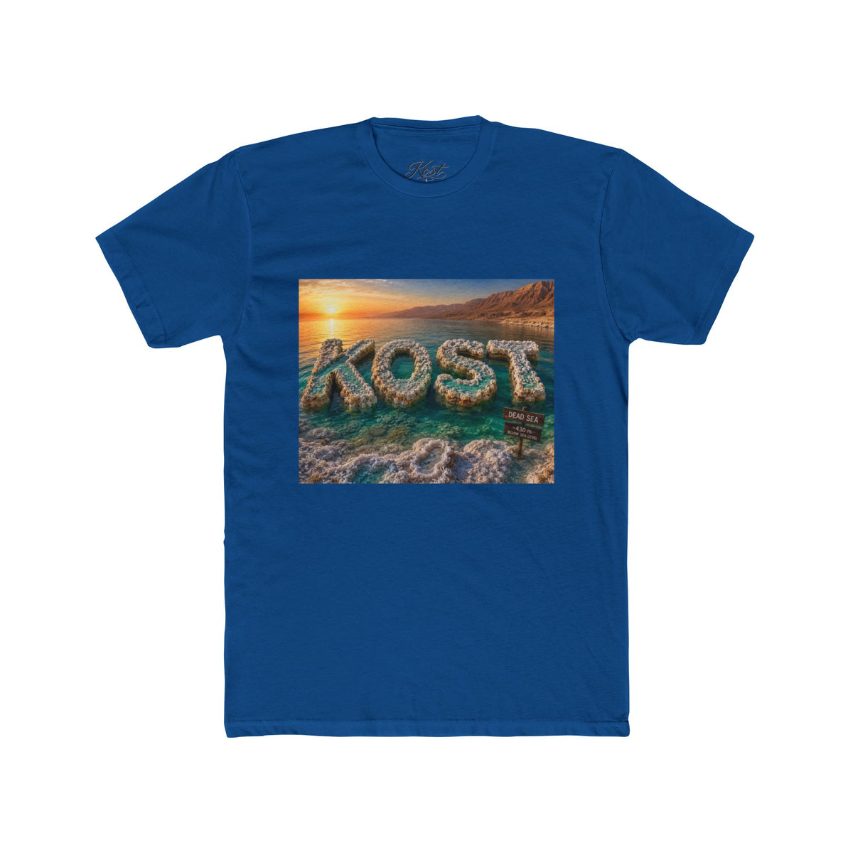 Lost Beach Sunset T‑Shirt — Scenic Ocean Typography Tee