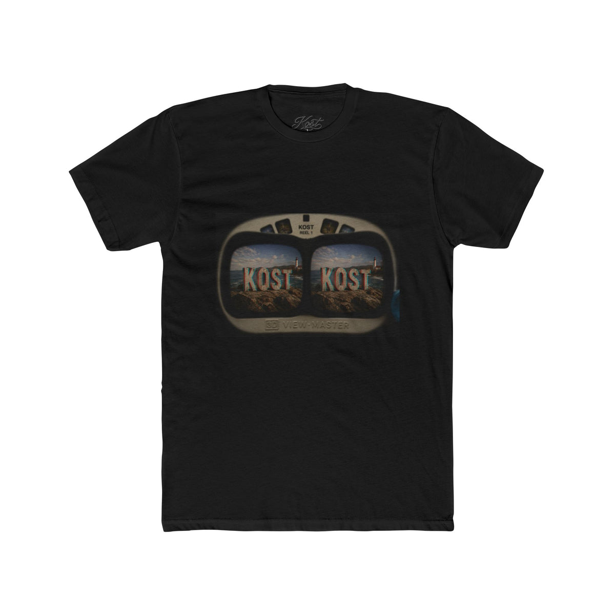 KOST Retro Stereo Tee — Vintage Radio Graphic T-Shirt