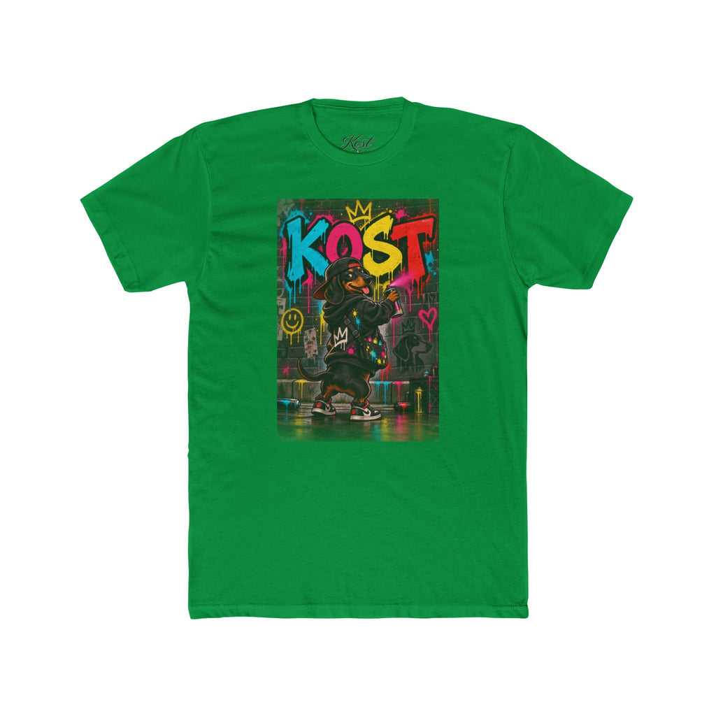 Graffiti Skate Tee — "Kost" Street Art Graphic T-Shirt