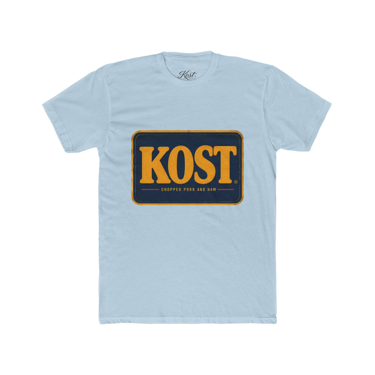 KOST Retro Logo Tee — Vintage Block Letter Graphic T-Shirt